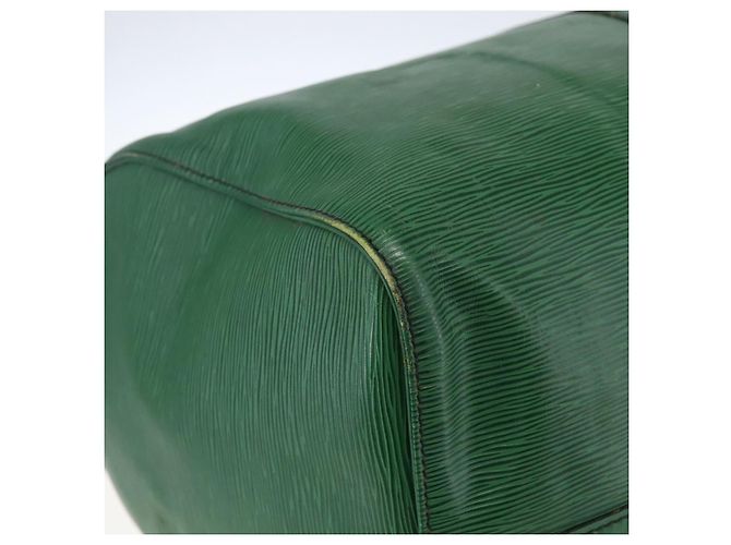 LOUIS VUITTON Epi Keepall 55 Borsa Boston Verde M42954 LV Auth ka2185 - vista 16