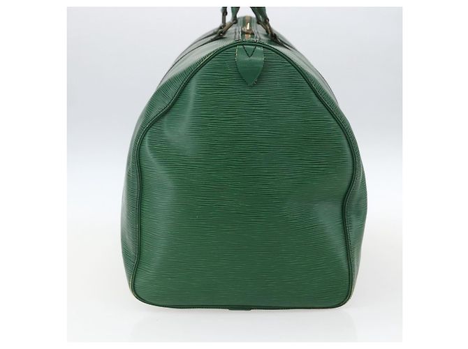 LOUIS VUITTON Epi Keepall 55 Borsa Boston Verde M42954 LV Auth ka2185 - vista 4