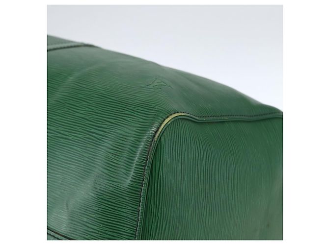 LOUIS VUITTON Epi Keepall 55 Borsa Boston Verde M42954 LV Auth ka2185 - vista 9