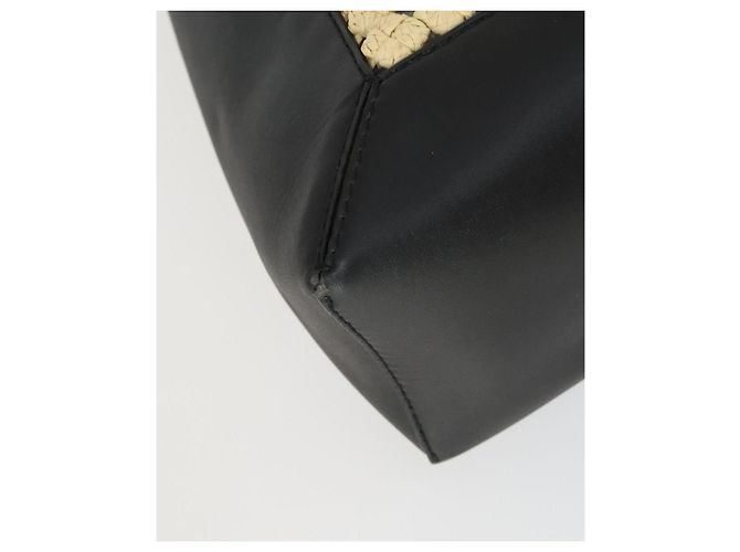 Autre Marque Borsa a Spalla Stella McCartney in Pelle di Paglia Beige Oro Auth 165555 D'oro - vista 14
