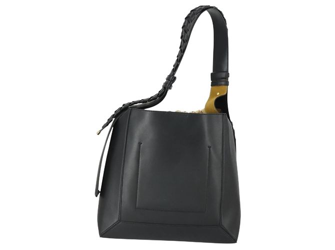 Autre Marque Borsa a Spalla Stella McCartney in Pelle di Paglia Beige Oro Auth 165555 D'oro - vista 2