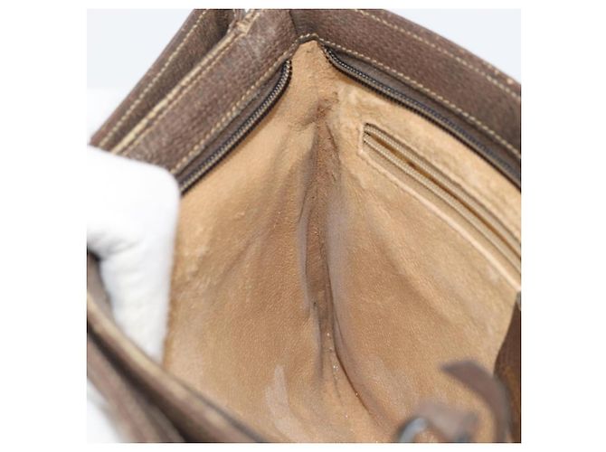 GUCCI GG Supreme Web Sherry Line Tasche aus PVC Beige Gold 96 02 035 Auth 170489 Golden - Ansicht 21