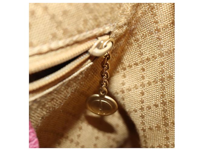 Bamboo Zaino in Bambù GUCCI Camoscio Rosa Oro 003 2034 0030 Auth BA9946 D'oro - vista 24