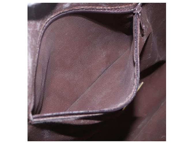 Borsa da lavoro Burberrys Nova Check PVC 2 vie Beige Oro Auth mr1743 D'oro - vista 22
