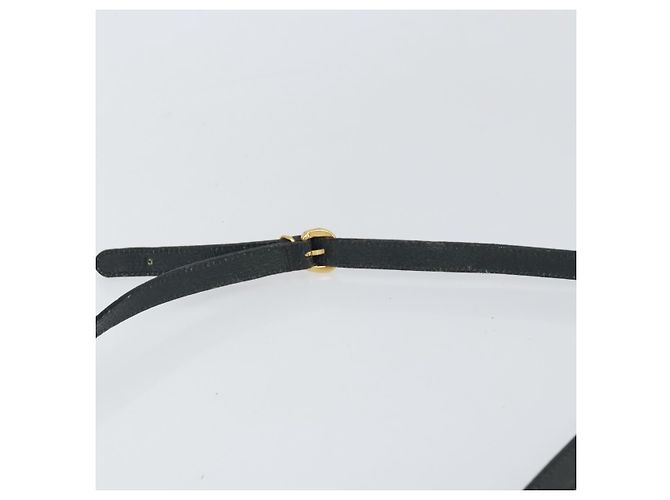 Gucci Borsa Sherry Line Micro GG Supreme in PVC Navy Gold 001 56 0852 Auth am10608 D'oro Blu navy - vista 8