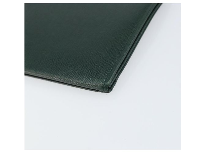LOUIS VUITTON Clutch Posh Papier Taiga Épicea M64338 LV Auth bs33012 - vista 7