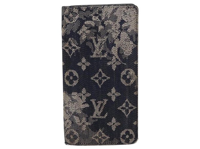 LOUIS VUITTON Portafoglio Plaza NM in arazzo Monogram M80032 Auth 169655 Monogramma - vista 13