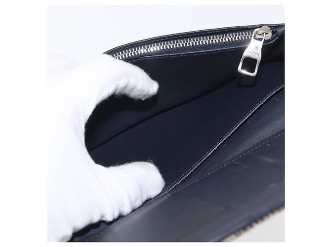 LOUIS VUITTON Portafoglio Plaza NM in arazzo Monogram M80032 Auth 169655 Monogramma - vista 20