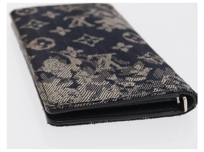 LOUIS VUITTON Portafoglio Plaza NM in arazzo Monogram M80032 Auth 169655 Monogramma - vista 5