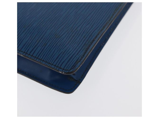 LOUIS VUITTON Clutch Epi Montaigne 23 Blu M52665 LV Auth 171350 - vista 15
