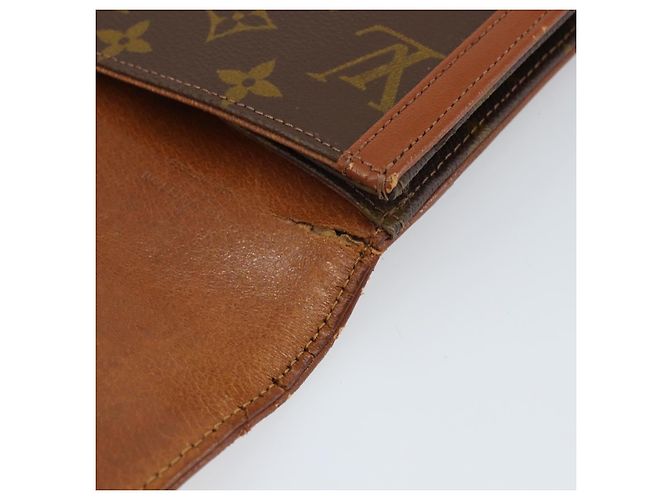 LOUIS VUITTON Pochette Monogram Dam GM Borsa Clutch M51810 LV Auth ka2134 Monogramma - vista 10
