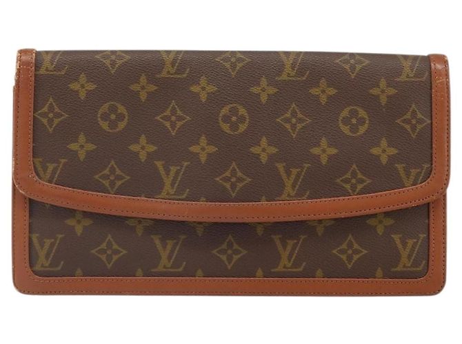 LOUIS VUITTON Pochette Monogram Dam GM Borsa Clutch M51810 LV Auth ka2134 Monogramma - vista 13