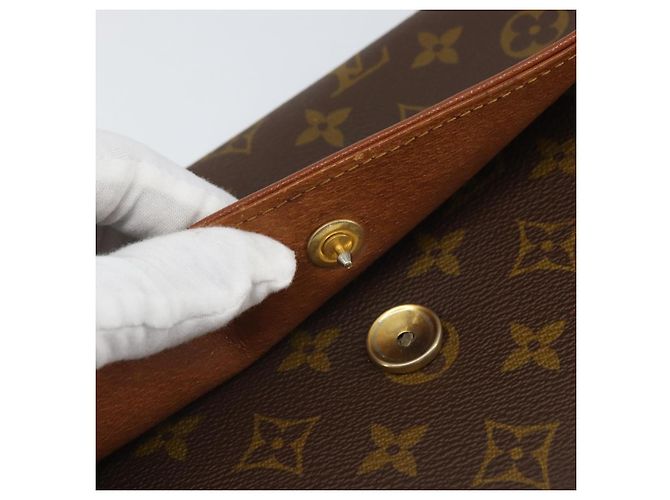 LOUIS VUITTON Pochette Monogram Dam GM Borsa Clutch M51810 LV Auth ka2134 Monogramma - vista 17