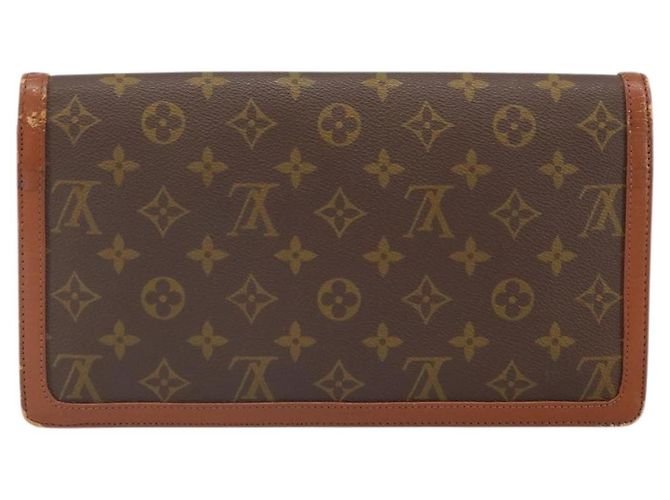 LOUIS VUITTON Pochette Monogram Dam GM Borsa Clutch M51810 LV Auth ka2134 Monogramma - vista 2