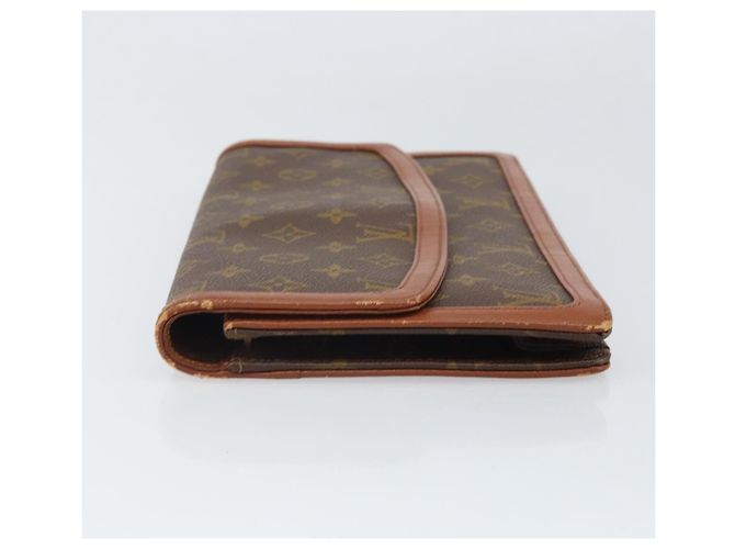 LOUIS VUITTON Pochette Monogram Dam GM Borsa Clutch M51810 LV Auth ka2134 Monogramma - vista 4