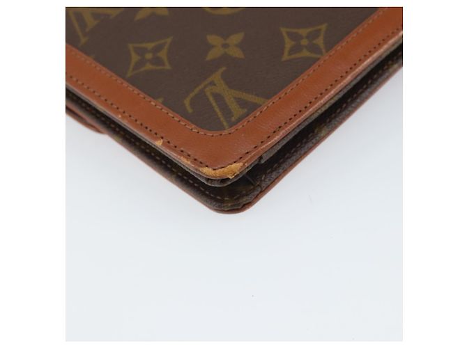 LOUIS VUITTON Pochette Monogram Dam GM Borsa Clutch M51810 LV Auth ka2134 Monogramma - vista 7