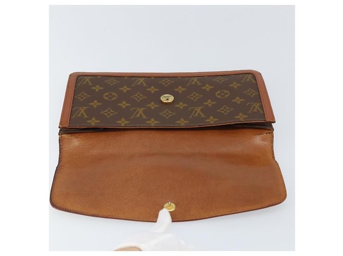 LOUIS VUITTON Pochette Monogram Dam GM Borsa Clutch M51810 LV Auth ka2134 Monogramma - vista 9