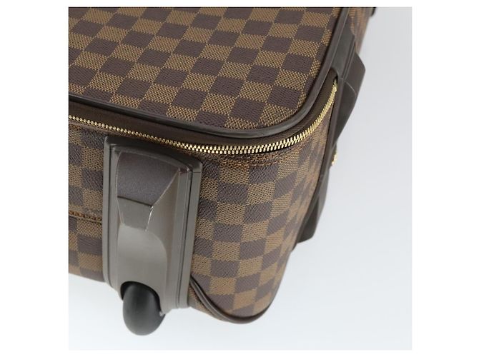 LOUIS VUITTON Valigia Pegas 55 Damier Ebene N23294 LV Auth 165571 - vista 17