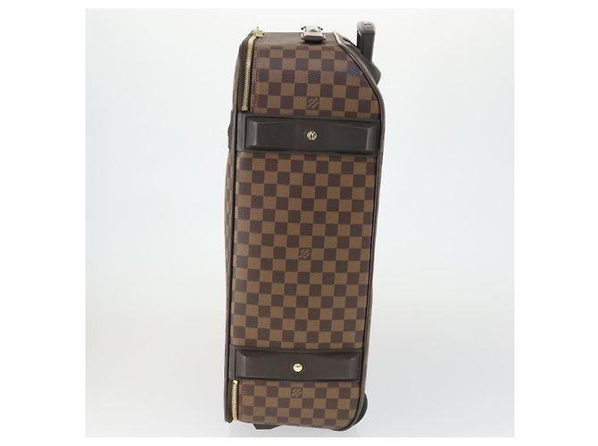 LOUIS VUITTON Valigia Pegas 55 Damier Ebene N23294 LV Auth 165571 - vista 3
