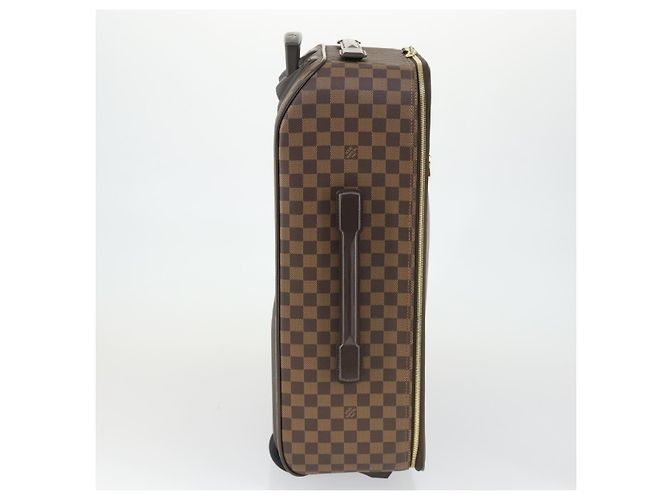 LOUIS VUITTON Valigia Pegas 55 Damier Ebene N23294 LV Auth 165571 - vista 4