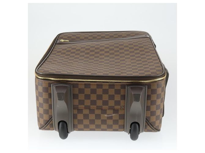 LOUIS VUITTON Valigia Pegas 55 Damier Ebene N23294 LV Auth 165571 - vista 7