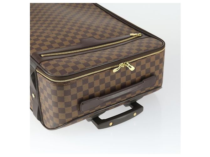 LOUIS VUITTON Valigia Pegas 55 Damier Ebene N23294 LV Auth 165571 - vista 8