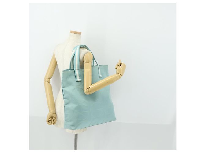 GUCCI Tote Bag aus Canvas in Hellblau 123439 Auth BA10240 - Ansicht 20