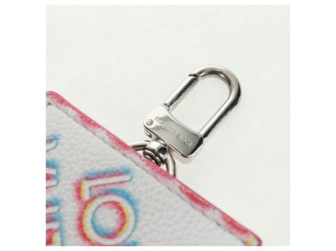 LOUIS VUITTON Tarjetero Doble Cierre Damier Spray Blanco M81430 LV Auth 166392M - vista 8