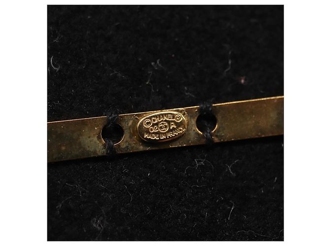 Spilla Motivo Giacca Velluto Nero CC Auth 170024V CHANEL - vista 11