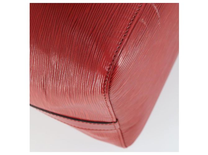 LOUIS VUITTON Borsa a Spalla Epi Noe Rossa M44007 LV Auth 169357 Rosso - vista 16