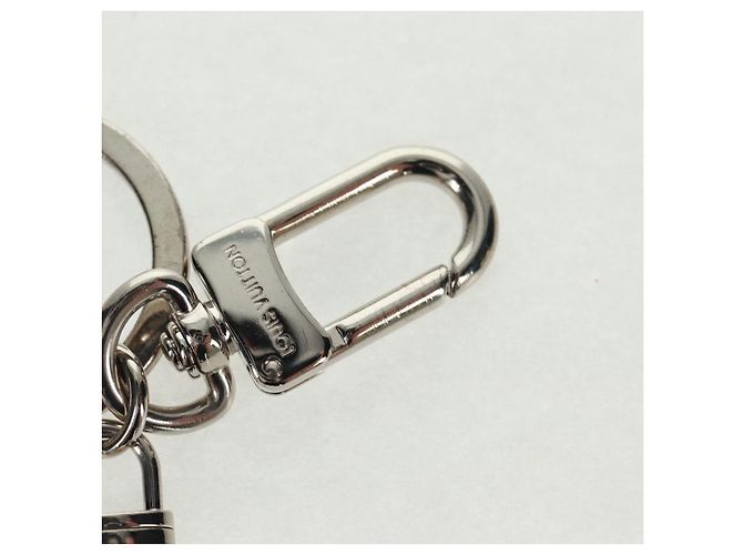 LOUIS VUITTON Schlüsselanhänger LV Tab Charm Metall Orange M62787 LV Auth 169132V - Ansicht 14