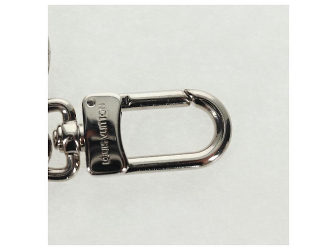 LOUIS VUITTON Schlüsselanhänger LV Tab Charm Metall Orange M62787 LV Auth 169132V - Ansicht 5