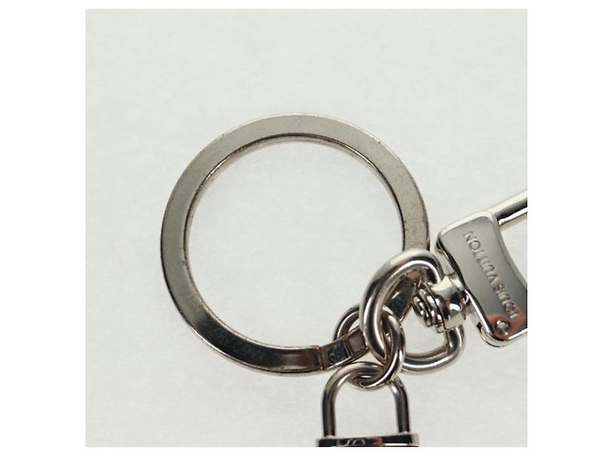 LOUIS VUITTON Schlüsselanhänger LV Tab Charm Metall Orange M62787 LV Auth 169132V - Ansicht 9