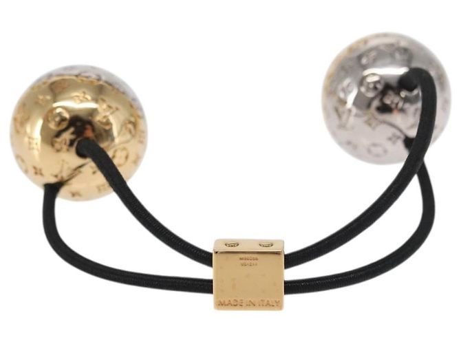 LOUIS VUITTON Elastico per Capelli metal Argento M80266 LV Auth BA10036SM - vista 3