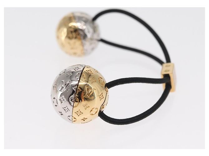 LOUIS VUITTON Elastico per Capelli metal Argento M80266 LV Auth BA10036SM - vista 4