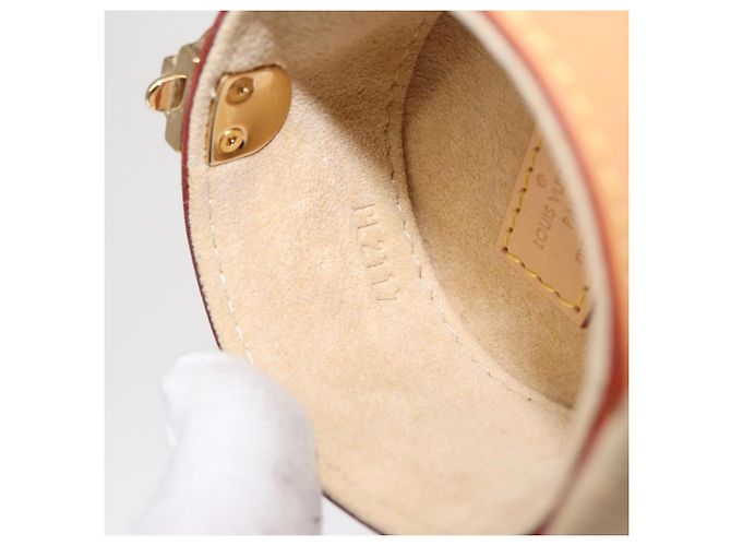 LOUIS VUITTON Custodia da Viaggio Nomad Beige LV Auth 169583V - vista 11