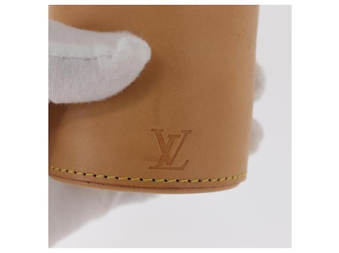 LOUIS VUITTON Custodia da Viaggio Nomad Beige LV Auth 169583V - vista 17