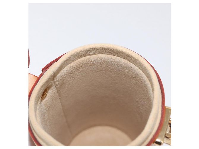 LOUIS VUITTON Custodia da Viaggio Nomad Beige LV Auth 169583V - vista 19
