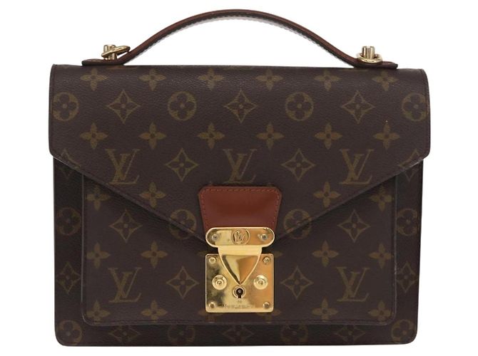LOUIS VUITTON Borsa a Spalla Monceau 26 Monogram M51187 LV Auth ep13204 Monogramma - vista 13