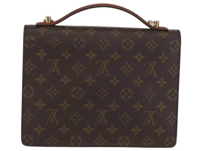 LOUIS VUITTON Borsa a Spalla Monceau 26 Monogram M51187 LV Auth ep13204 Monogramma - vista 2