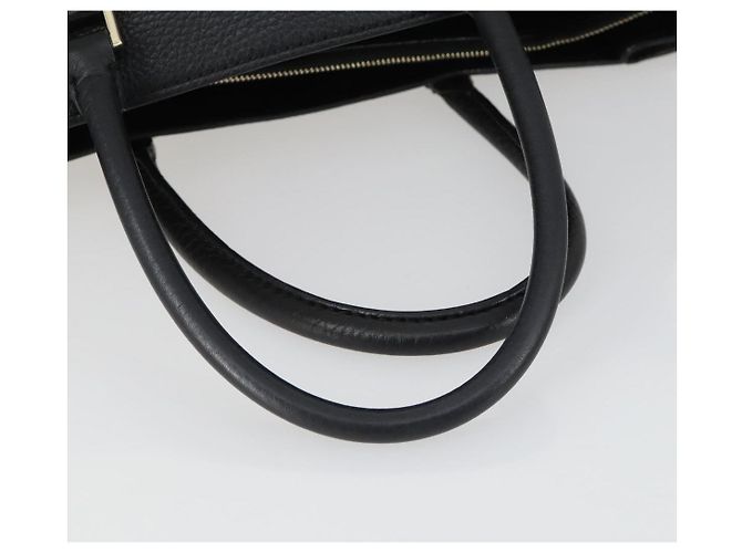 Valentino Borsa a mano in pelle 2 in 1 nera e dorata Auth BA10227 Nero D'oro - vista 8