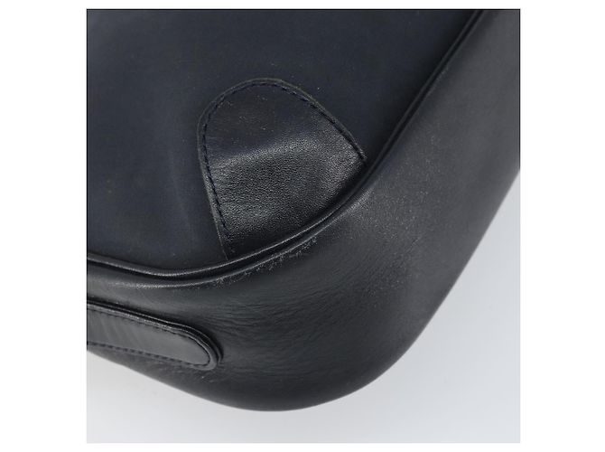Borsa a Spalla Burberrys in Pelle Blu Navy Oro Auth BA9943 D'oro - vista 14