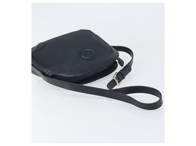Borsa a Spalla Burberrys in Pelle Blu Navy Oro Auth BA9943 D'oro - vista 7