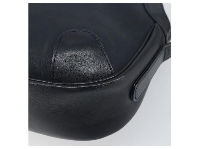 Borsa a Spalla Burberrys in Pelle Blu Navy Oro Auth BA9943 D'oro - vista 9