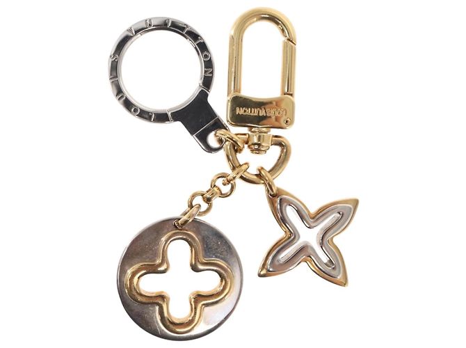 LOUIS VUITTON Schlüsselanhänger Ansolence Charm Metall Silber M66133 LV Auth bs32993 - Ansicht 2