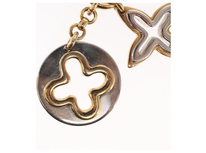 LOUIS VUITTON Schlüsselanhänger Ansolence Charm Metall Silber M66133 LV Auth bs32993 - Ansicht 3