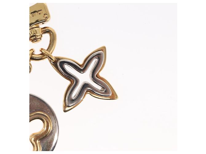LOUIS VUITTON Schlüsselanhänger Ansolence Charm Metall Silber M66133 LV Auth bs32993 - Ansicht 4
