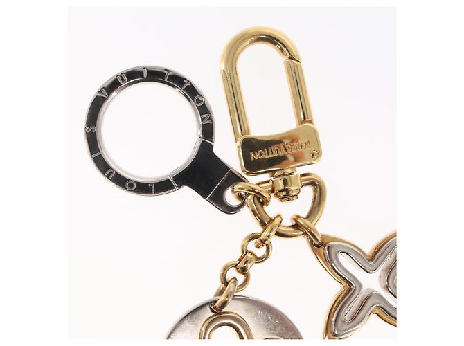 LOUIS VUITTON Schlüsselanhänger Ansolence Charm Metall Silber M66133 LV Auth bs32993 - Ansicht 5