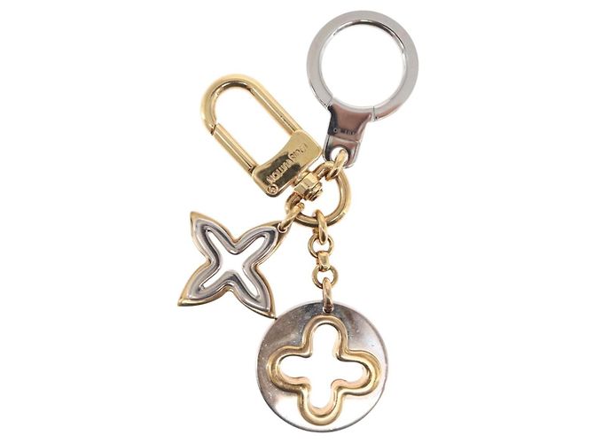 LOUIS VUITTON Schlüsselanhänger Ansolence Charm Metall Silber M66133 LV Auth bs32993 - Ansicht 6