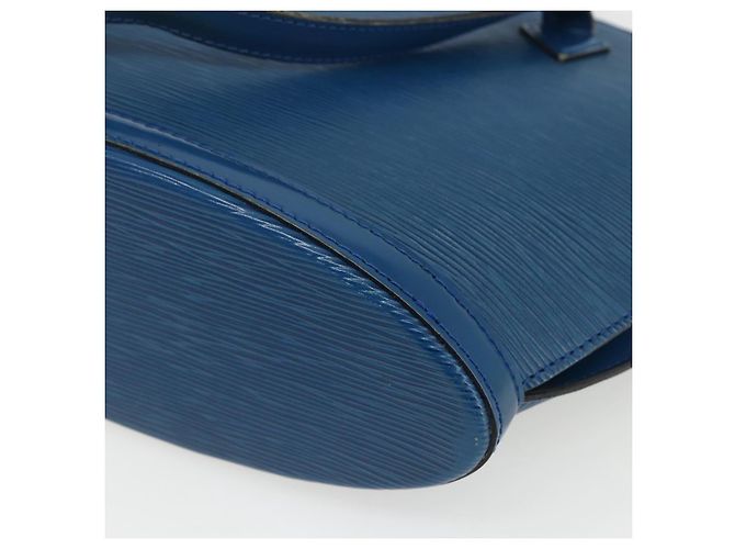LOUIS VUITTON Borsa a Spalla Epi Saint Jacques Blu M52275 LV Auth 169873 - vista 15